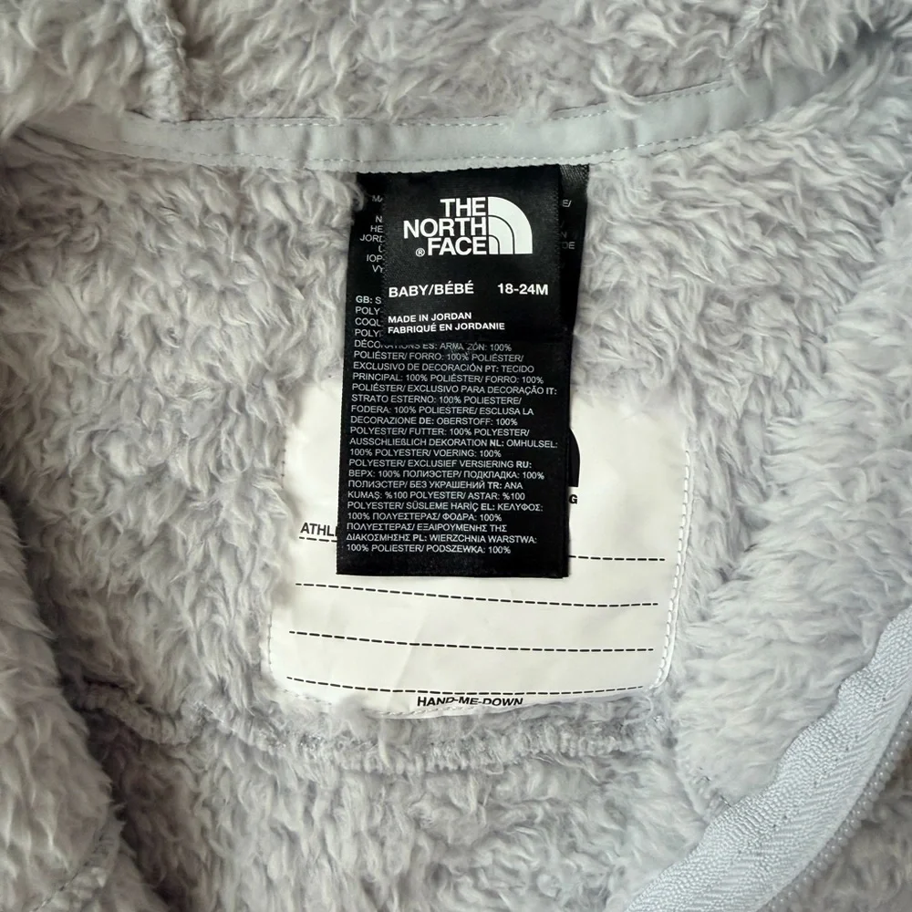 The North Face Baby Bear One Piece in Dusty Periwinkle - Picture 8 of 16